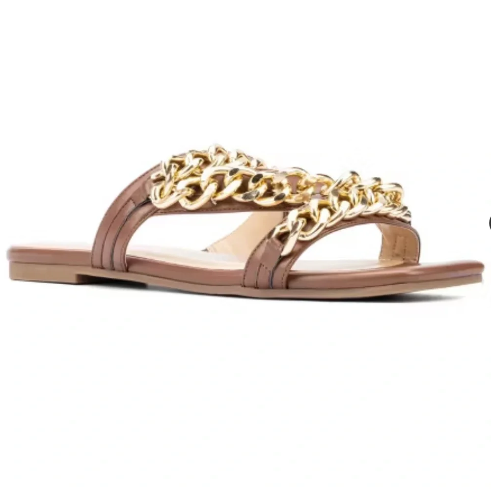Maeve Flats NIB in Cognac - Brand New comes in Box- Size 11 - Picture 4 of 9